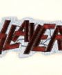 Slayer-Maroon Logo Die Cut (Patch) Merch