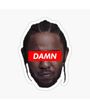 Kendrick Lamar-Damn (Sticker) Merch