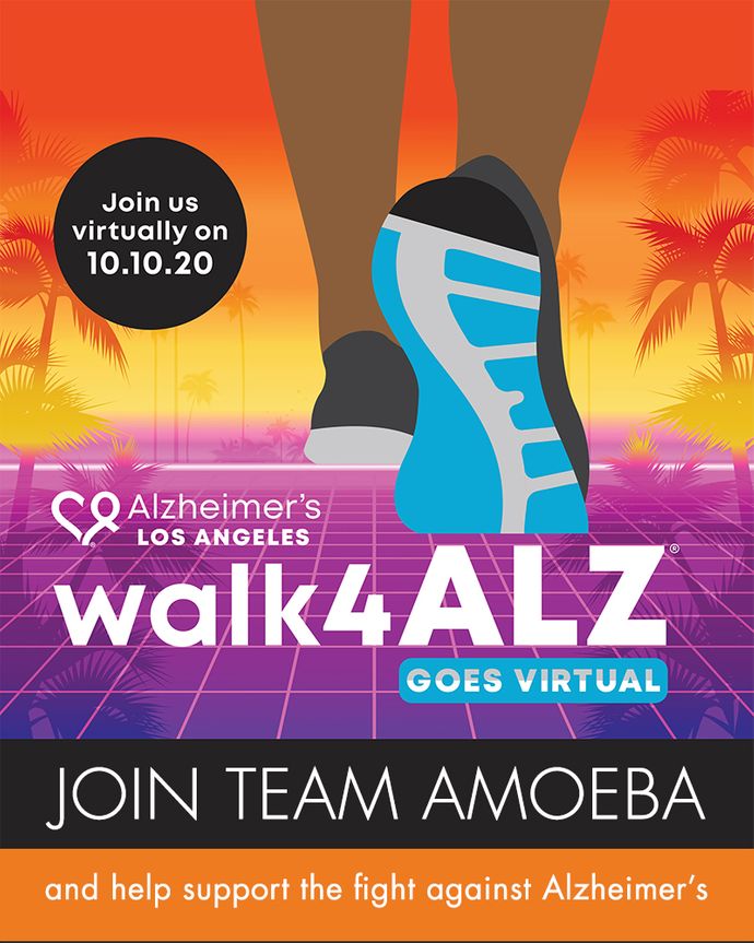 Join Amoeba and Help Support The Fight Against Alzheimer's on October 10th
