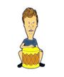 Beavis & Butthead-Butthead Bongo (Pin) Merch