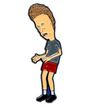 Beavis & Butthead-Butthead Dancing (Pin) Merch