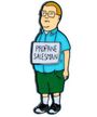 King of the Hill-Bobby Propane Salesman (Pin) Merch