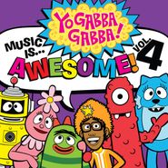 Yo Gabba Gabba!, Music Is Awesome! Vol. 4 [Limited Edition] (CD)