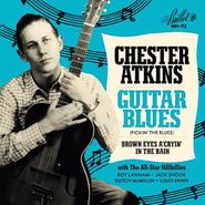 Chet Atkins, Guitar Blues / Brown Eyes A'Cryin' In The Rain [Black Friday Blue Vinyl] (7")