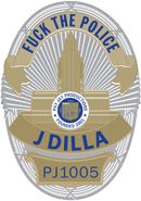 J Dilla, Fuck The Police [Badge Shaped Vinyl] [Record Store Day] (7")