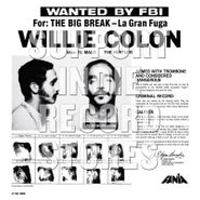 Willie Colón, Wanted By FBI / The Big Break - La Gran Fuga [Record Store Day White Vinyl] (LP)