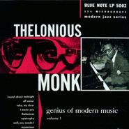 Thelonious Monk, Genius Of Modern Music, Volume One (CD)