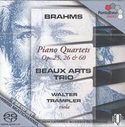 Johannes Brahms, Brahms: Piano Quartets Op 25 26 & 60 [SACD Hybrid, Import] (CD)