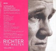 Alexander Scriabin, Richter the Master, Vol. 3: Scriabin, Prokofiev, Shostakovich [Import] (CD)