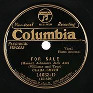 Clara Smith, For Sale (Hannah Johnson's Jack Ass) / You Dirty Dog