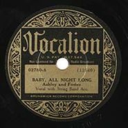 Ashley & Foster, Baby, All Night Long / My Sweet Farm Girl
