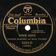 Clayton McMichen, Done Gone / Cumberland Valley Waltz