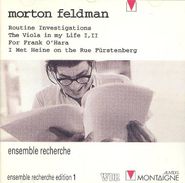 Morton Feldman, Feldman: Routine Investigations / The Viola in My Life I & II [Import] (CD)