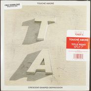 Touché Amoré, Touché Amoré / Title Fight - Split [Blue Vinyl] (7")