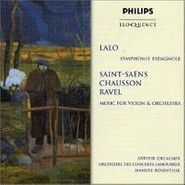 Arthur Grumiaux, Lalo: Symphonie Espagnole/Saint Saens/Chausson/Ravel (CD)