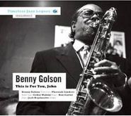 Benny Golson, This Is For You John (CD)