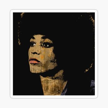 Angela Davis-Angela (Sticker)
