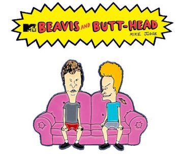 Beavis & Butthead-Couch (Pin)