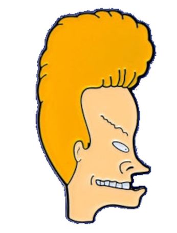 Beavis & Butthead-Beavis Head (Pin)