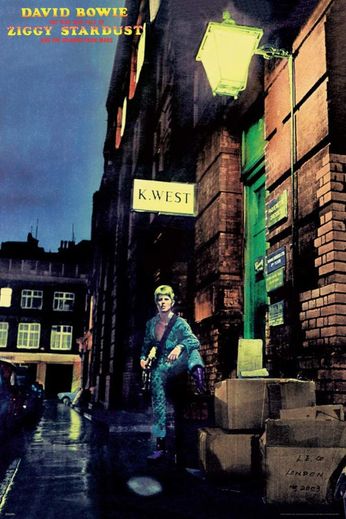 David Bowie-Ziggy Stardust & the Spiders of Mars (Poster)