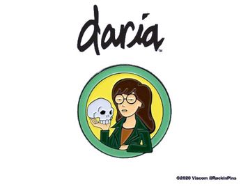 Daria-Skull (Pin)