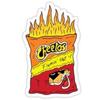 Cheetos-Flamin Hot (Sticker)