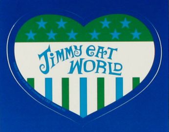 Jimmy Eat World- Blue America Heart