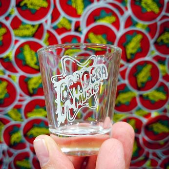 Amoeba Shot Glass