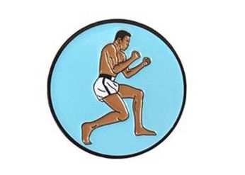 Muhammad Ali - Great In Water & On Land (Pin)