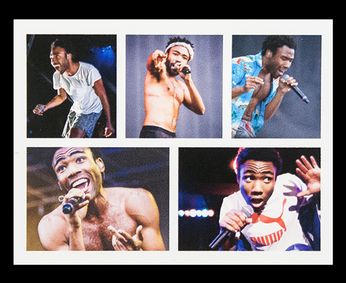 Childish Gambino-High 5 the Mic (Sticker)