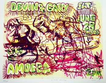 Gary Panter and Devin Flynn - Limited Edition (Poster)