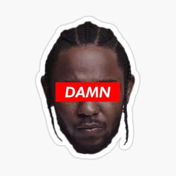 Kendrick Lamar-Damn (Sticker)